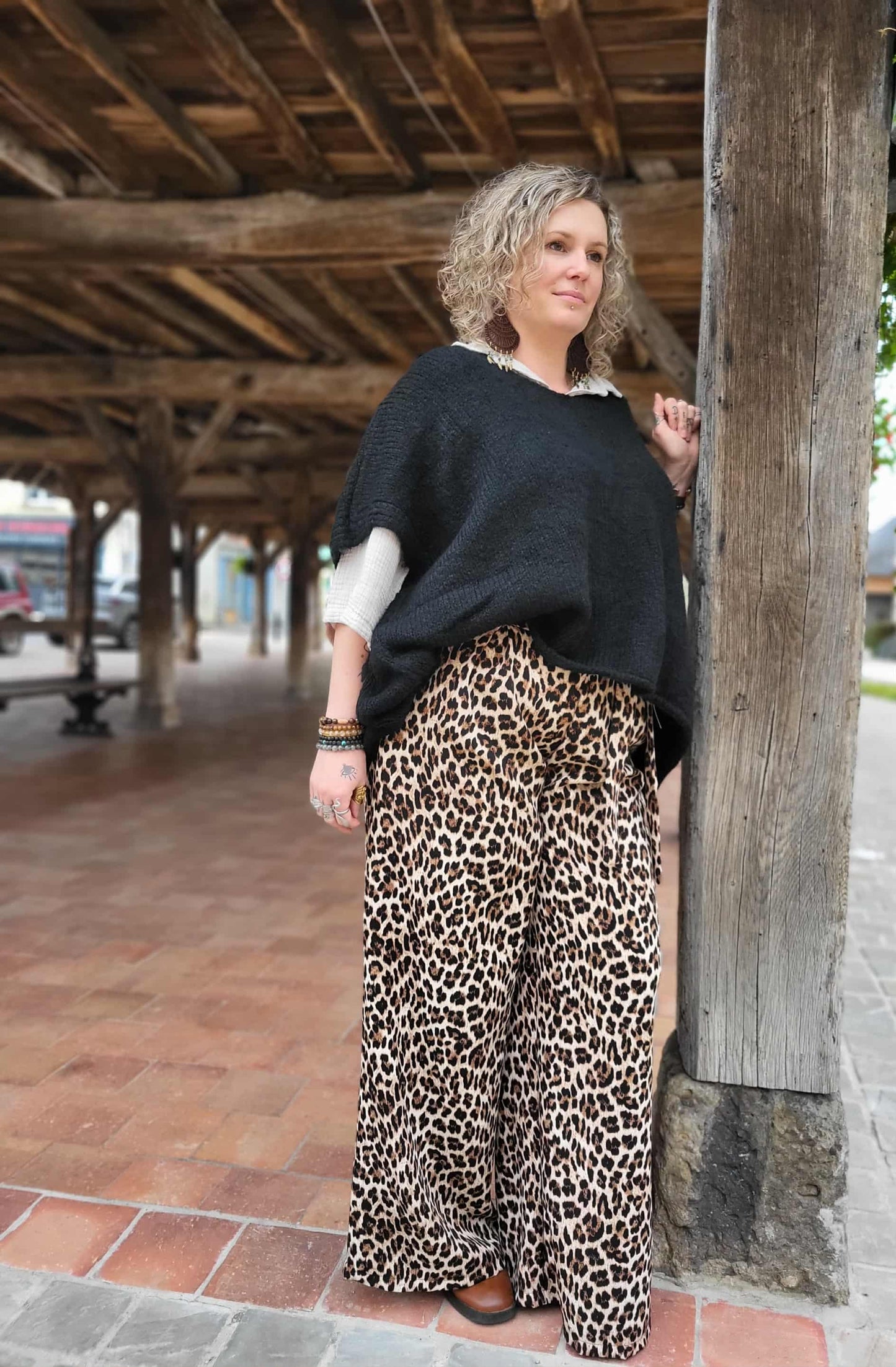 Pull Oversize Noir