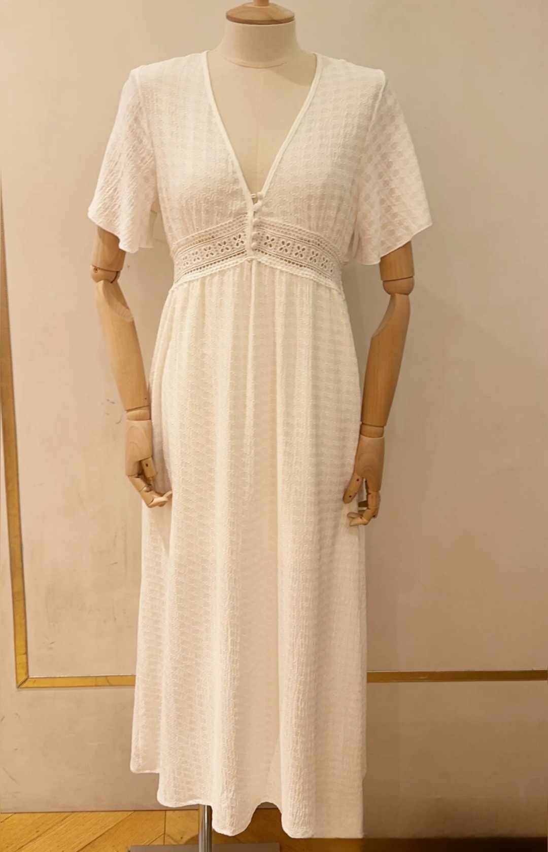 Robe terracotta