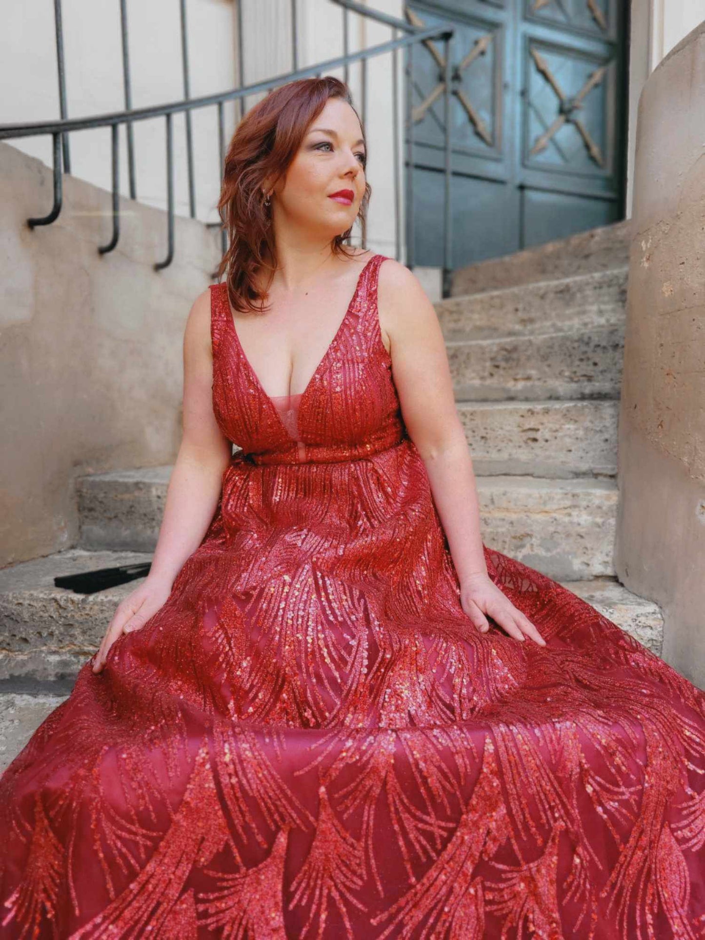 Robe rouge