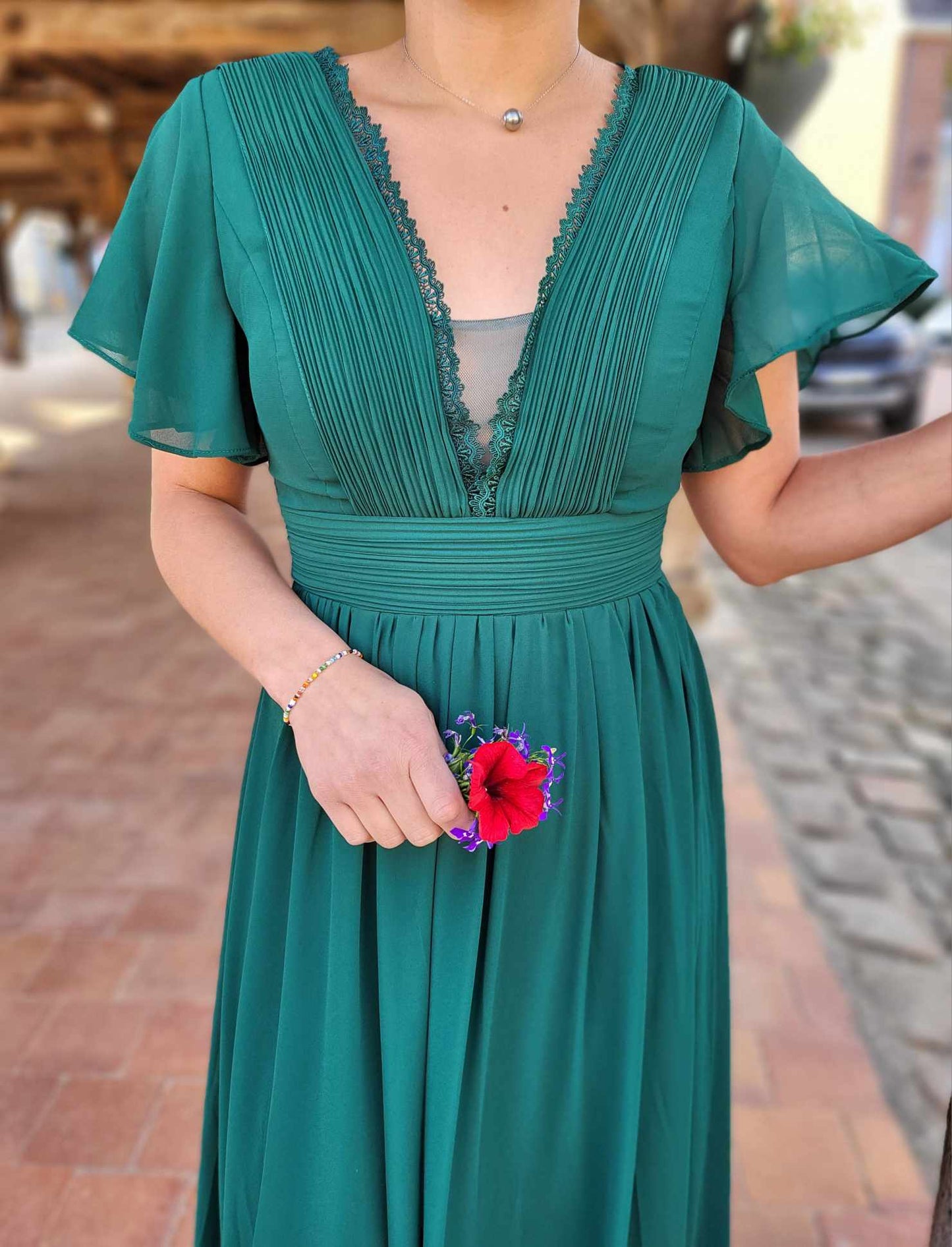 Robe vert sapin