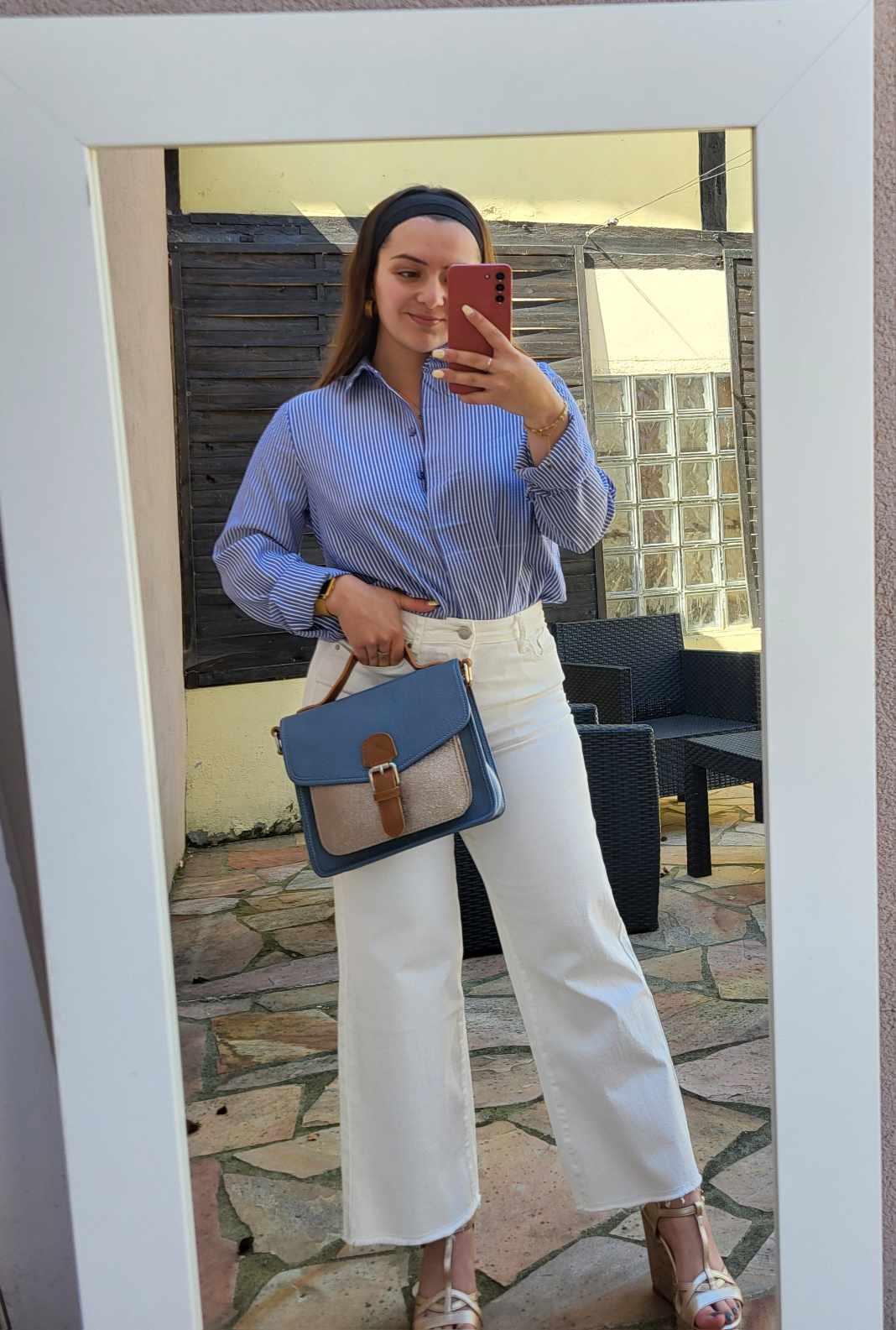 Sac cartable cuir