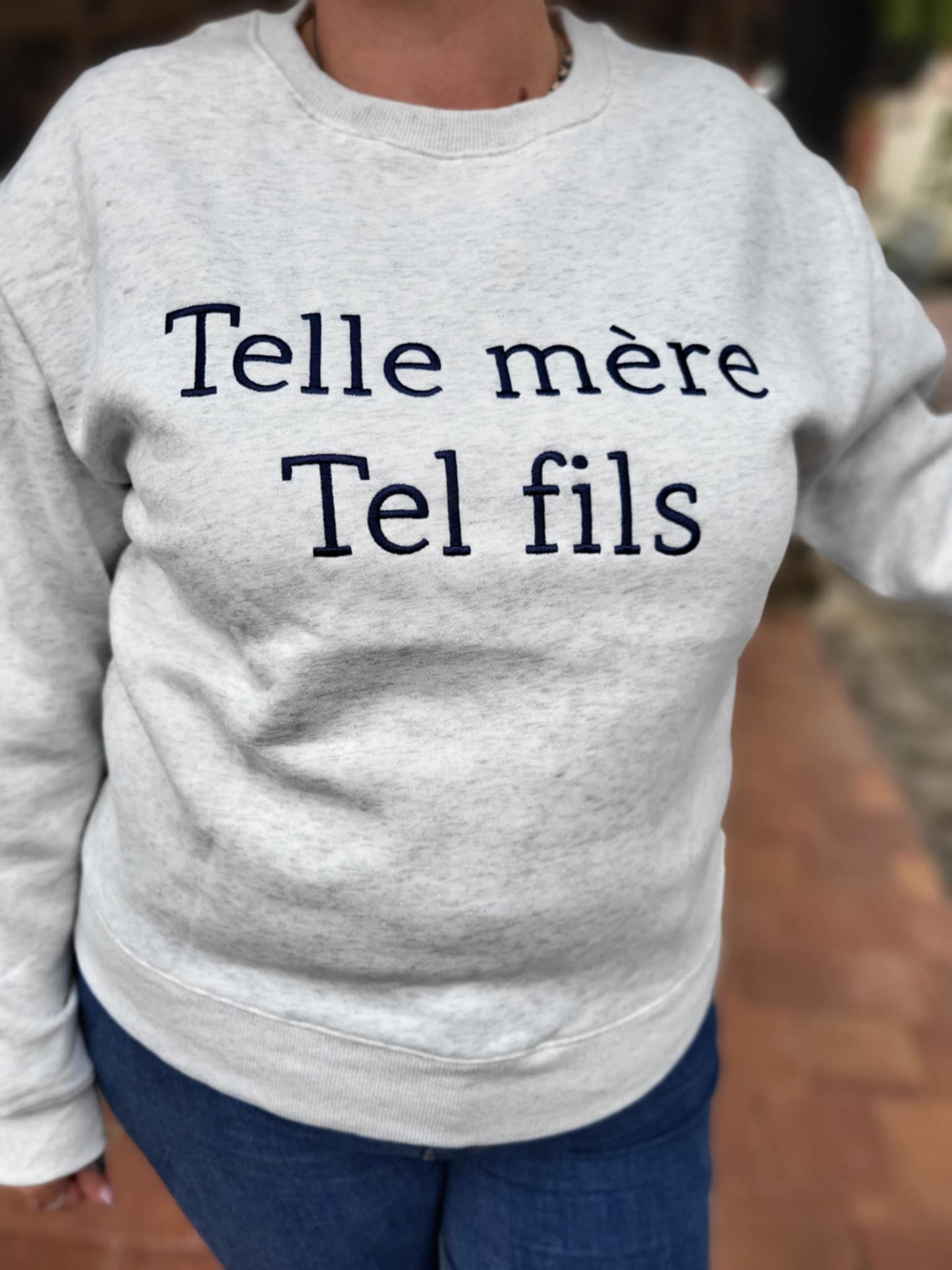 Sweat enfant garcon "telle mère telle fils"
