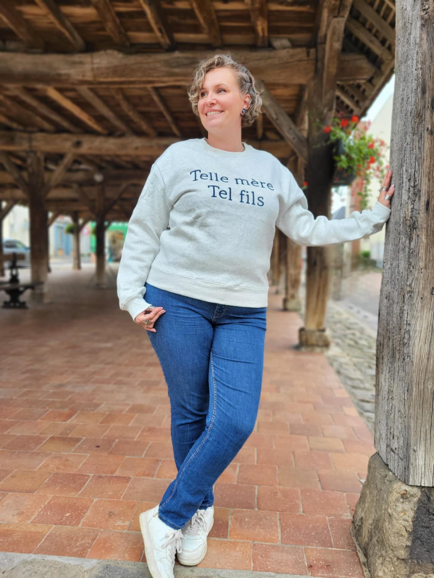 Sweat femme "telle mère telle fils"