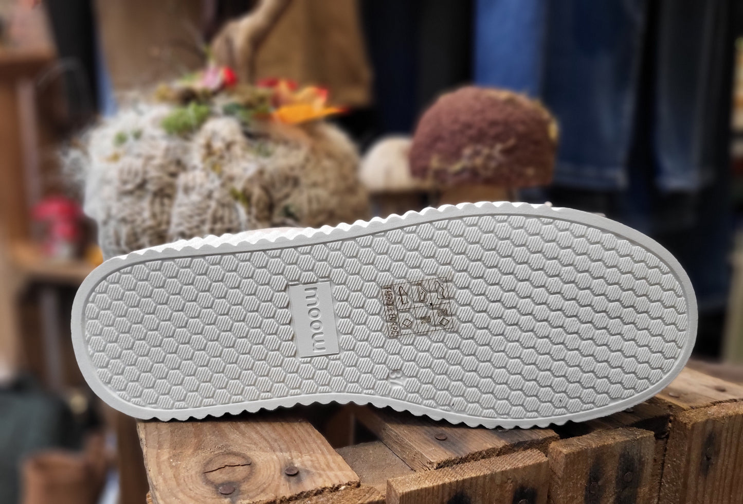 Baskets beige