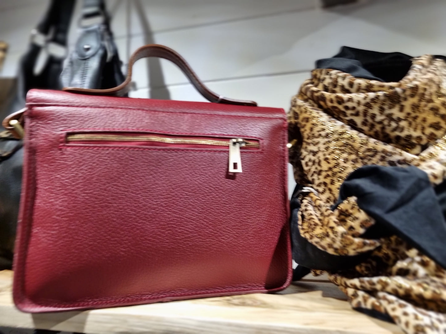 Sac cartable cuir