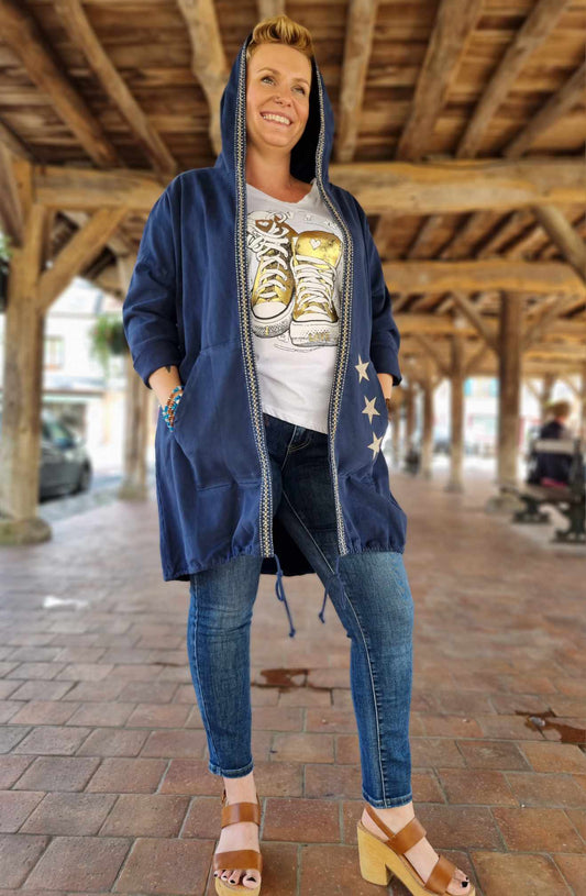 Veste Bleu marine