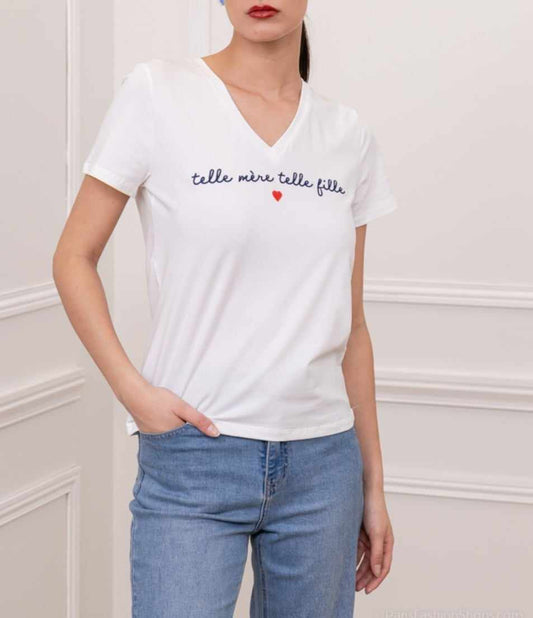 Tee-shirt femme "Telle mère telle fille"