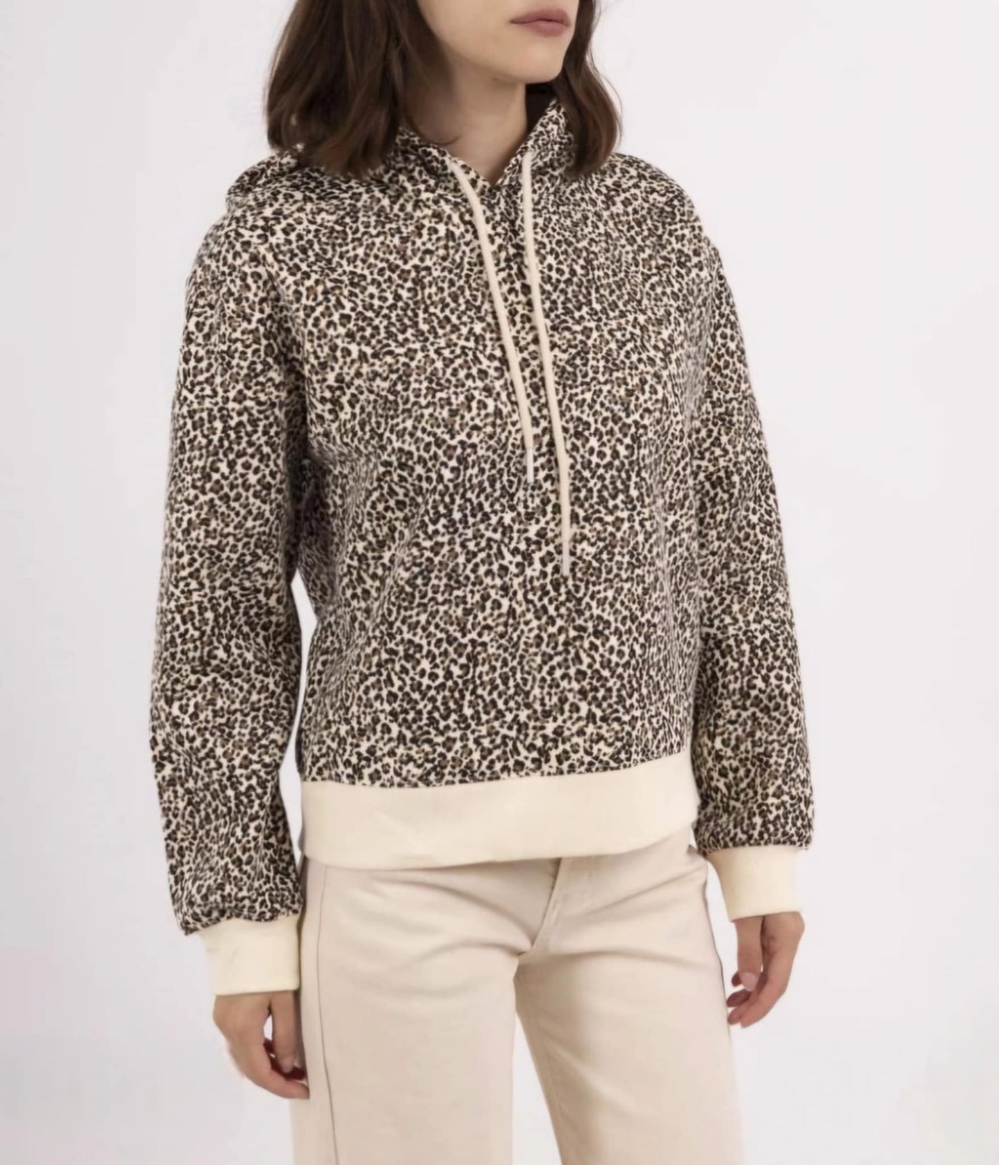 Sweat femme léopard