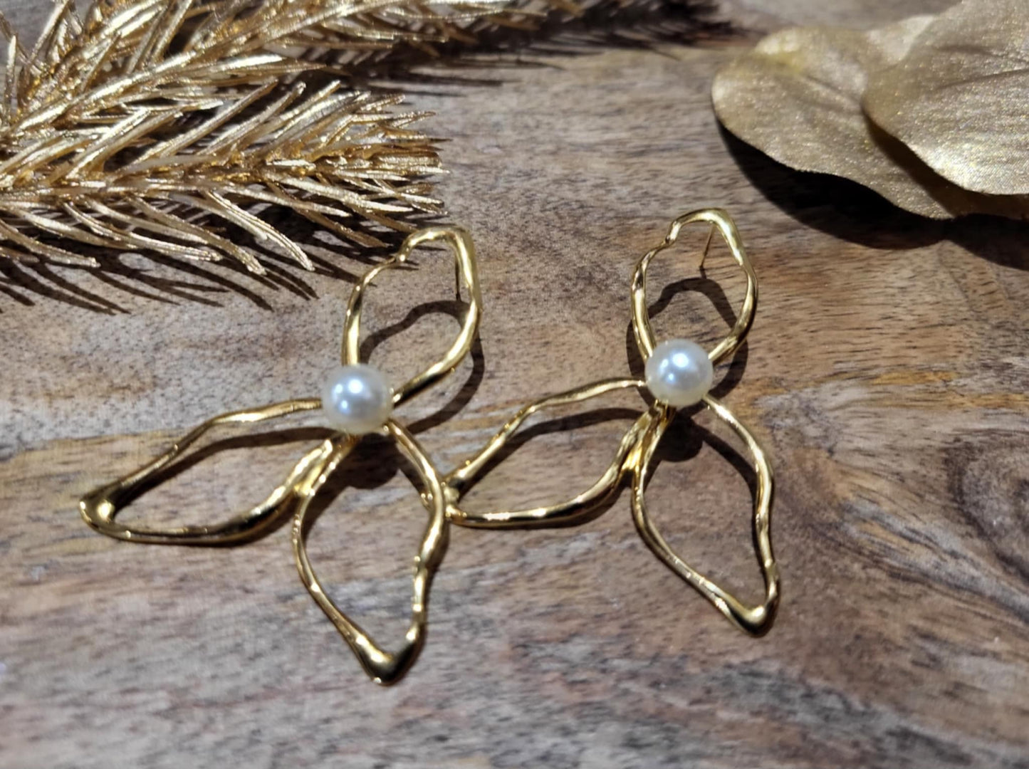 Boucles d'oreilles fleurs