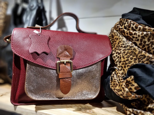 Sac cartable cuir